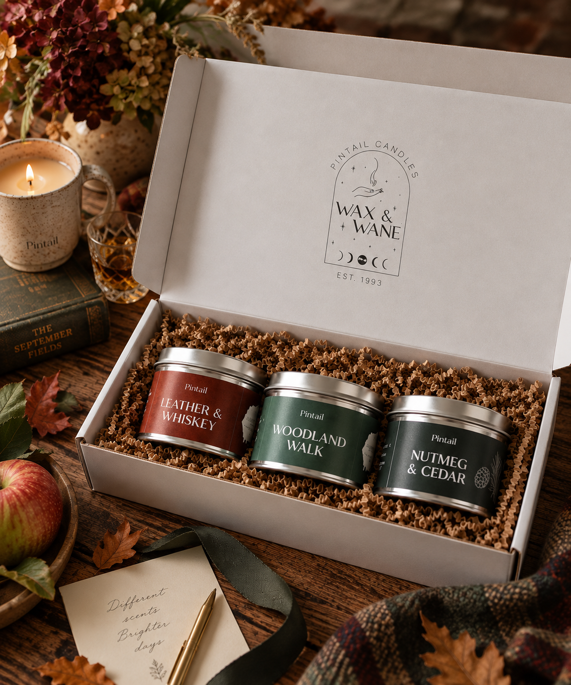 September Wax And Wane Subscription Box