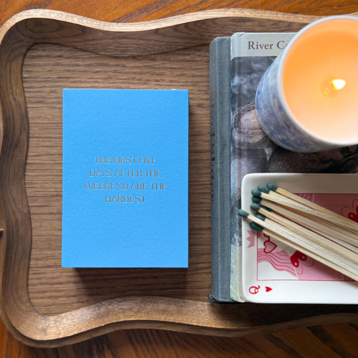 "The First Five Days" Matchbox