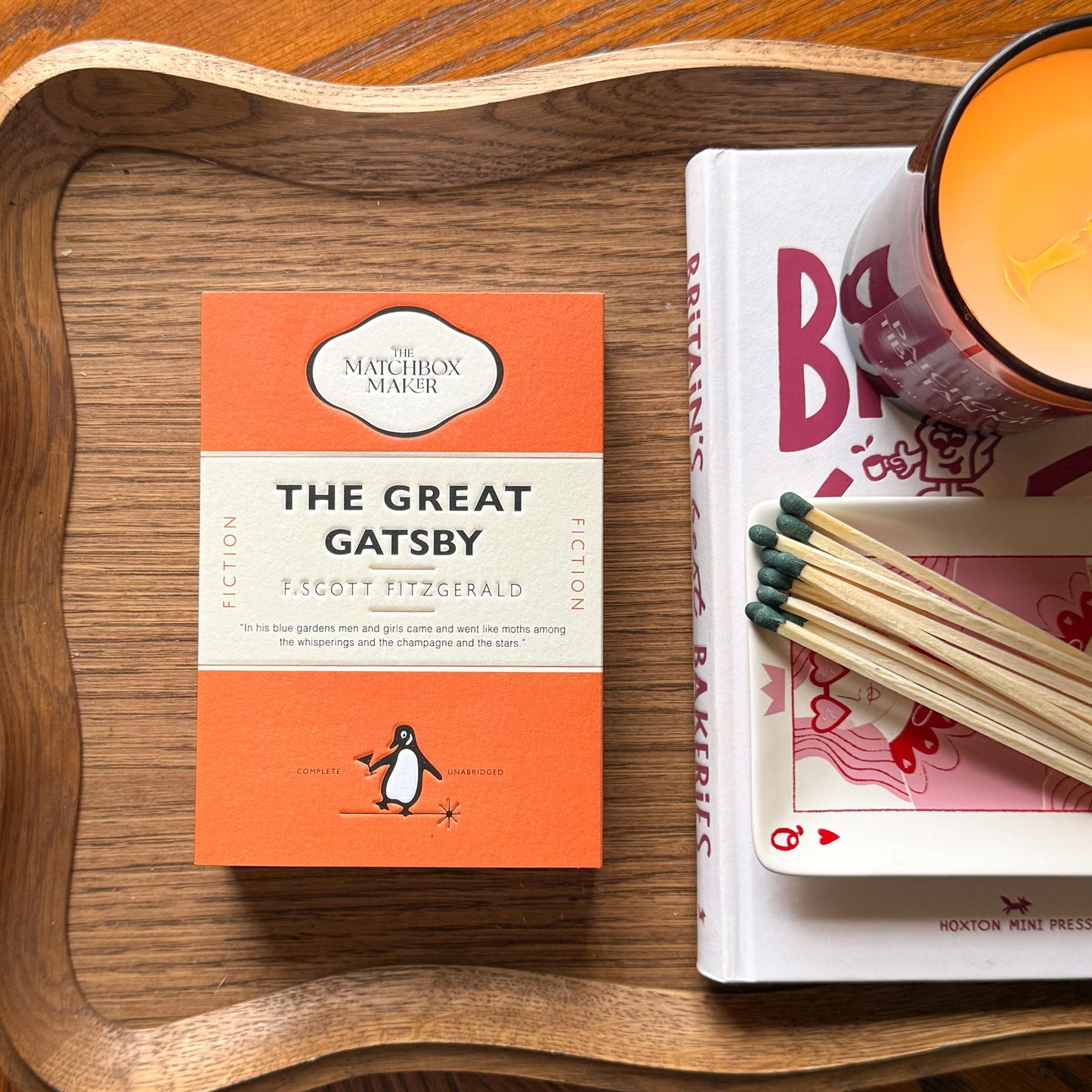 "The Great Gatsby" Matchbox