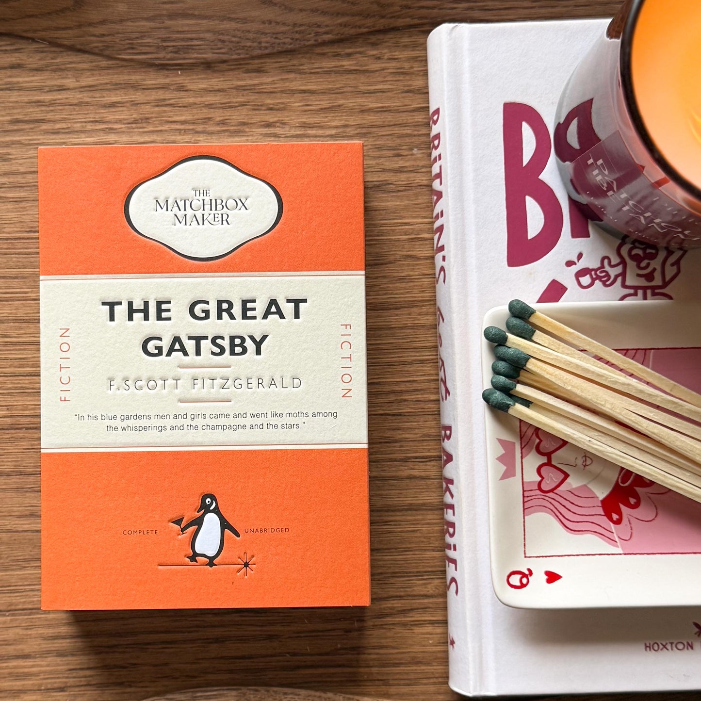 "The Great Gatsby" Matchbox