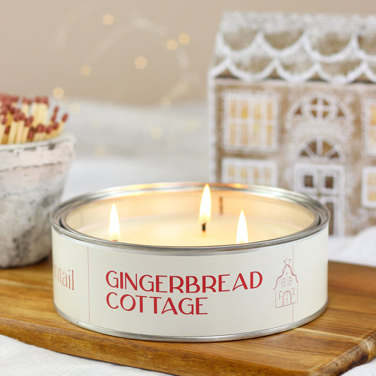 Gingerbread Cottage Triple Wick