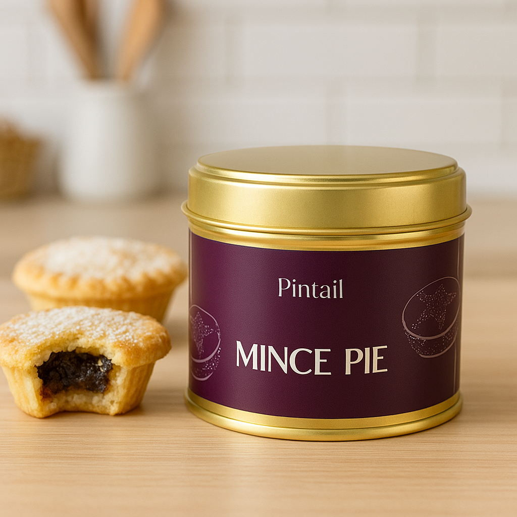 Limited Edition Mince Pie Classic Tin Candle - Dispatching Early December