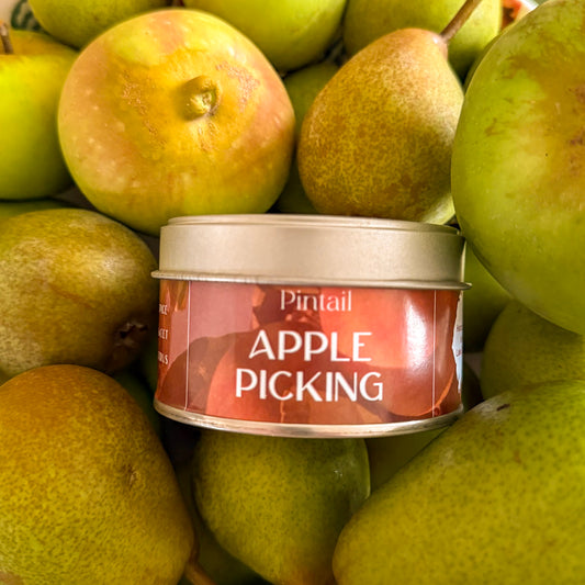 Apple Picking Paint Pot Candle