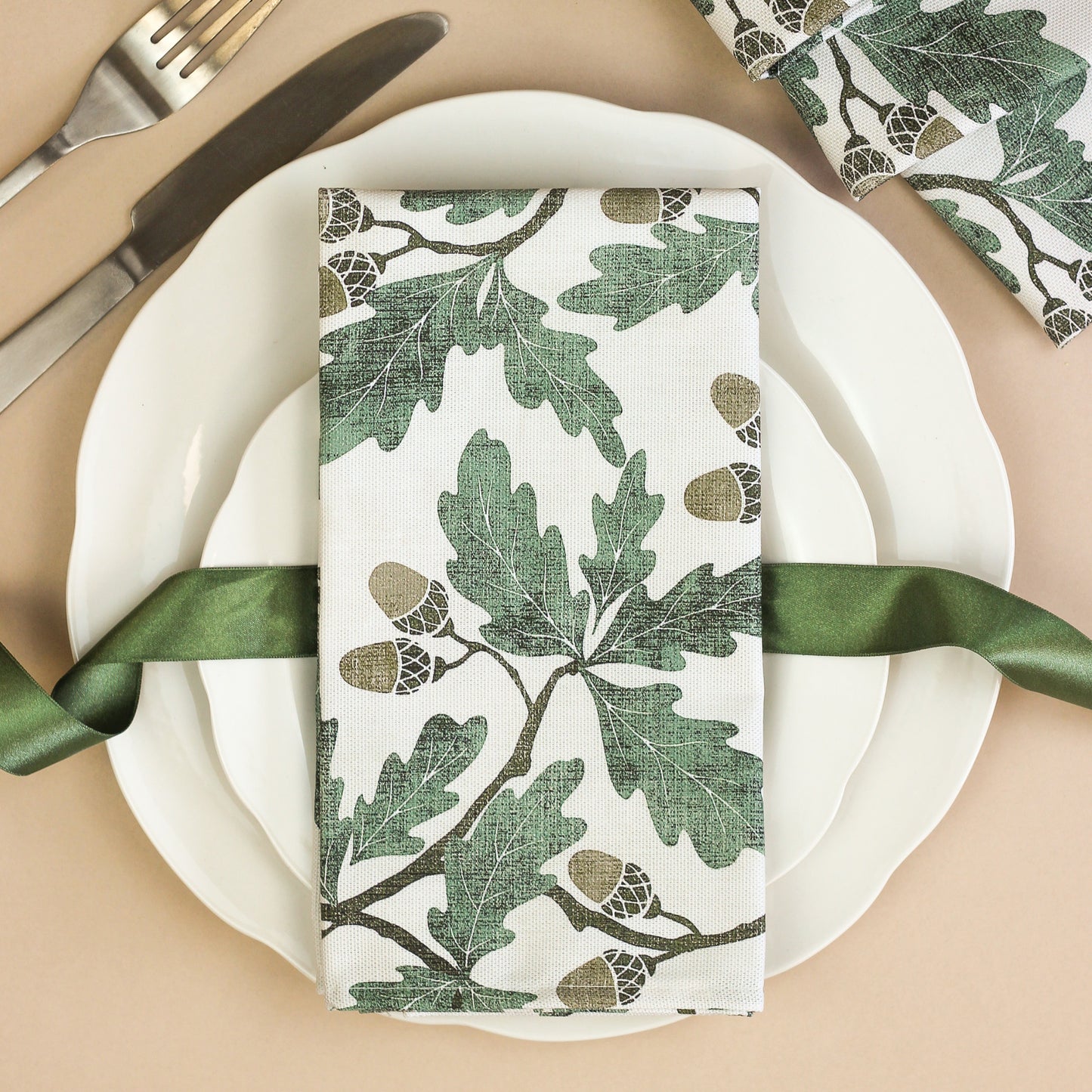 Oak Napkins (Pair)- Preorder for October Dispatch