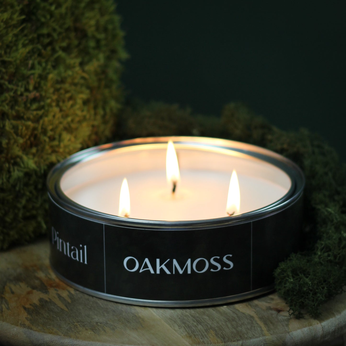 Oakmoss Triple Wick