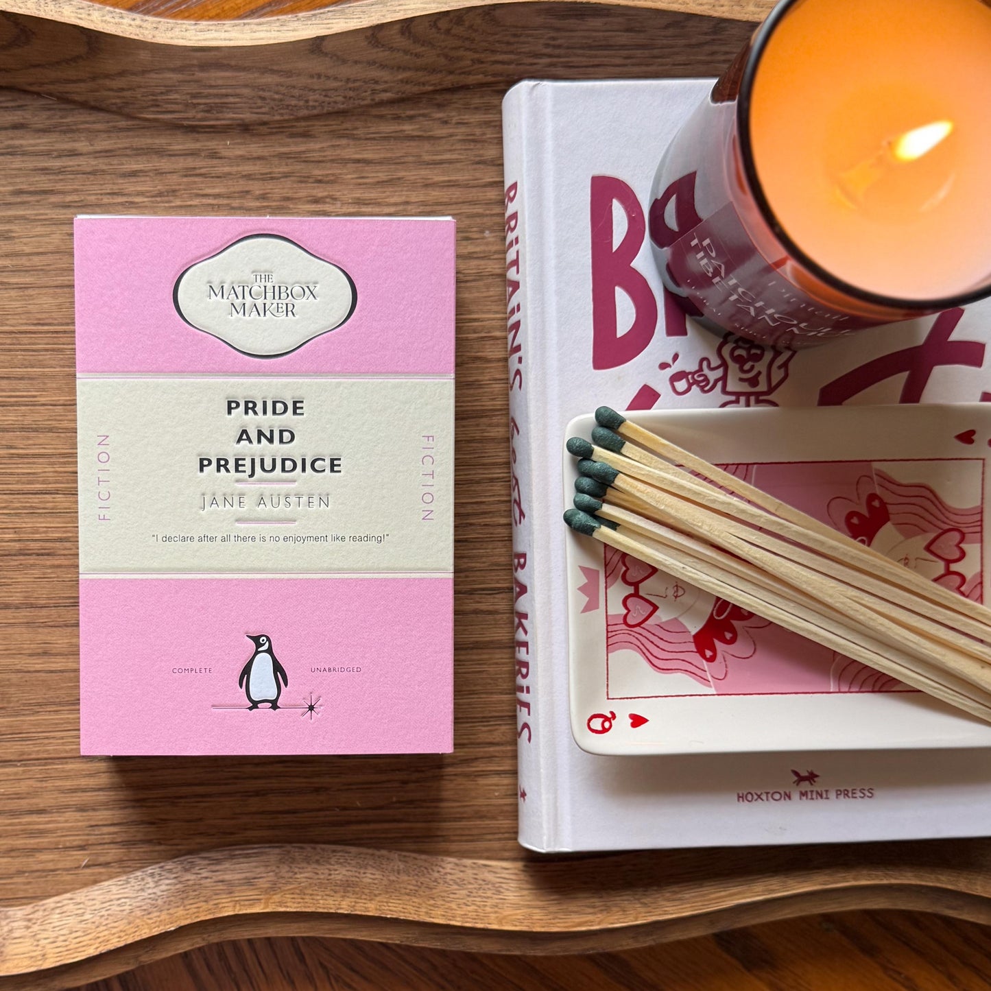 "Pride And Prejudice" Matchbox