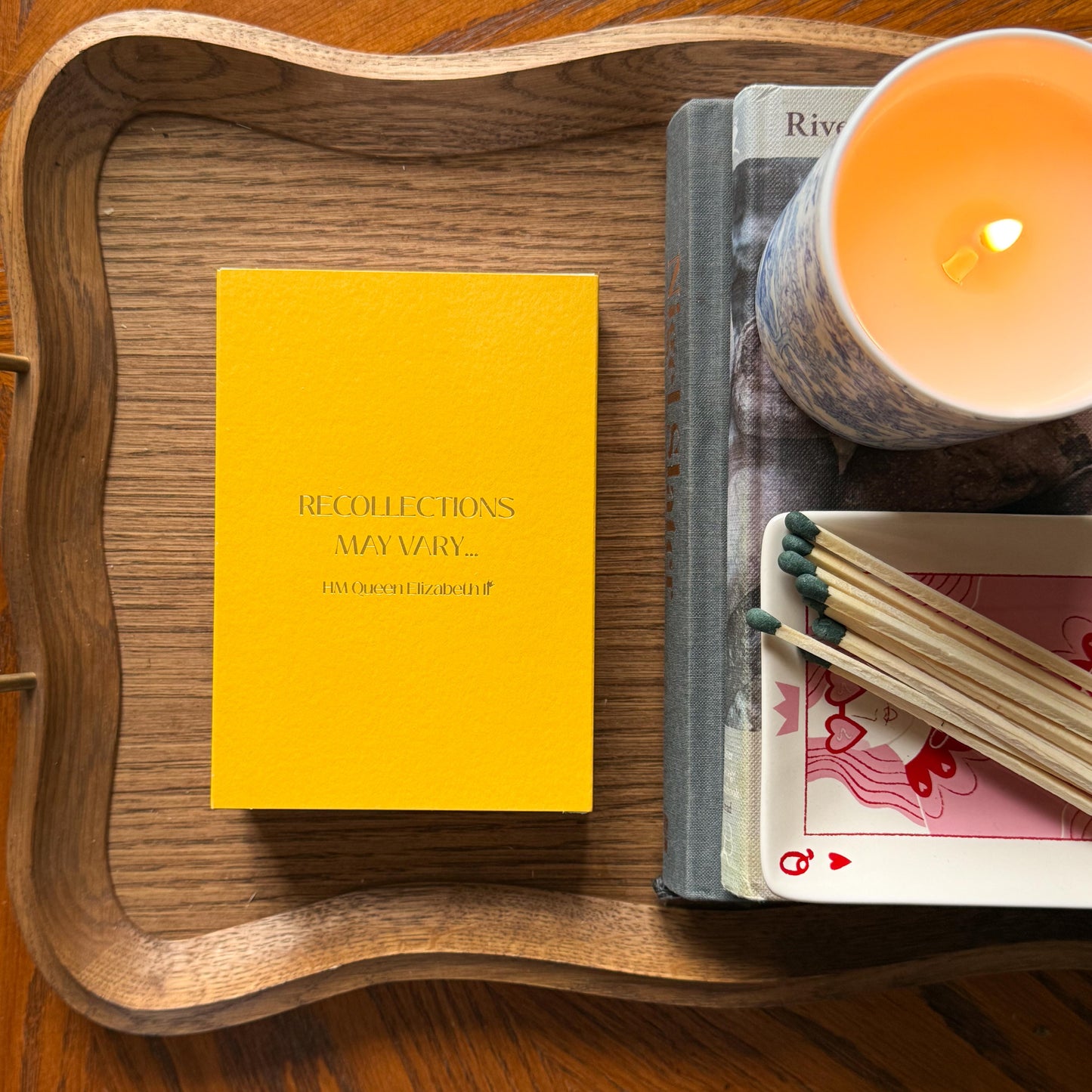 "Recollections May Vary" Matchbox