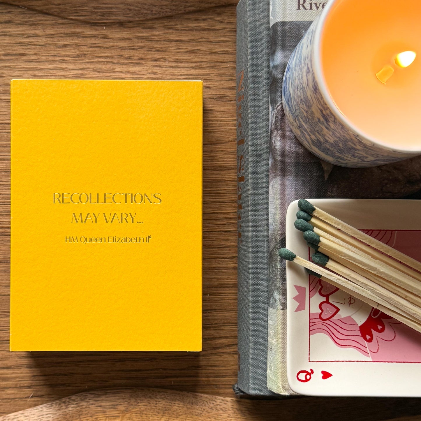 "Recollections May Vary" Matchbox