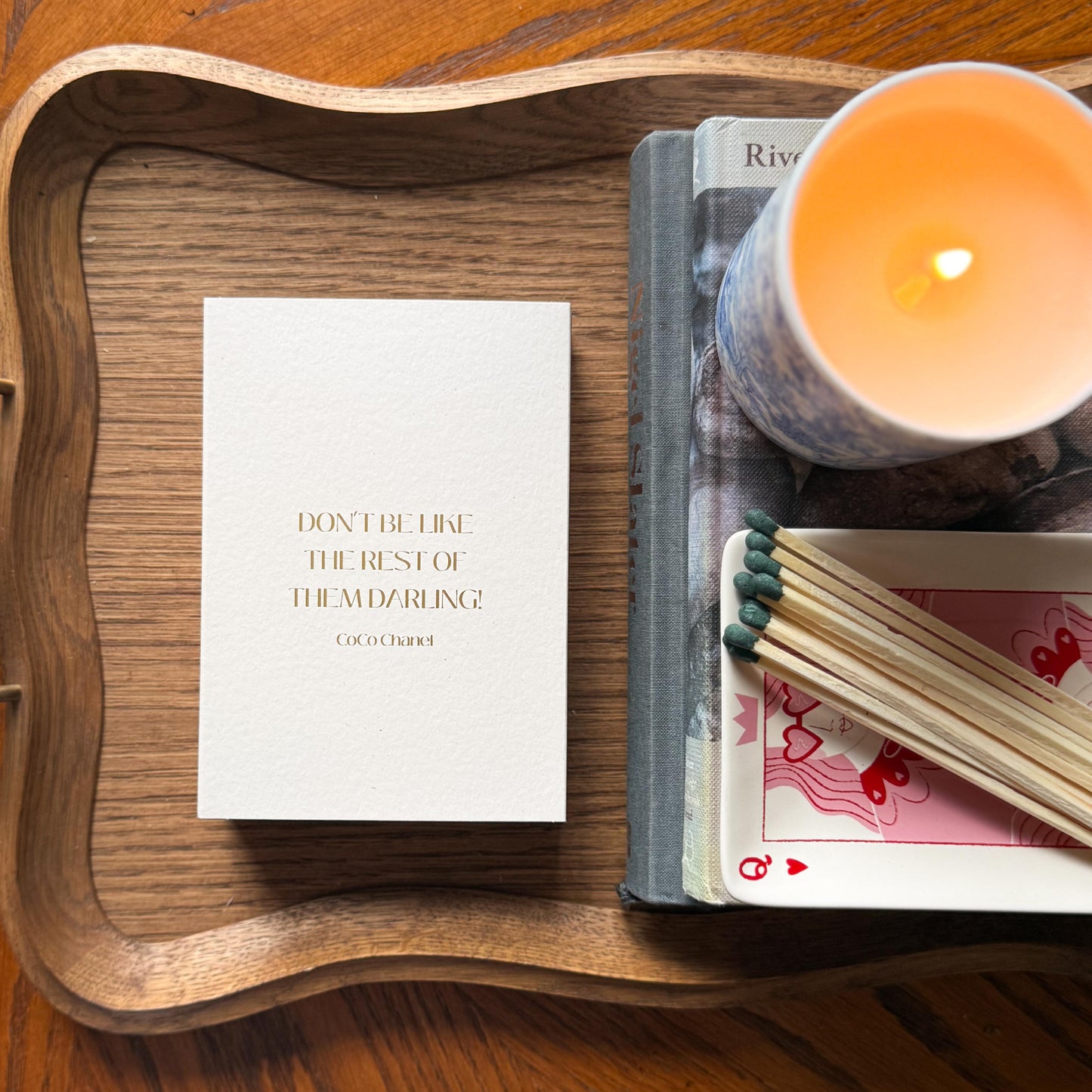 "Coco Chanel Darling" Matchbox