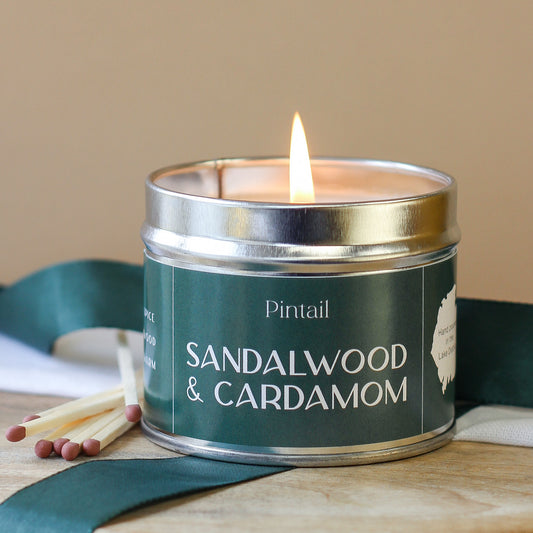 Sandalwood & Caramom Classic Tin