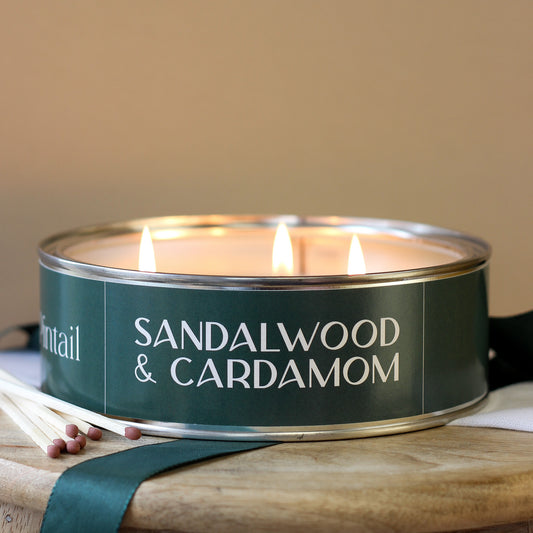 Sandalwood & Cardamom Triple Wick