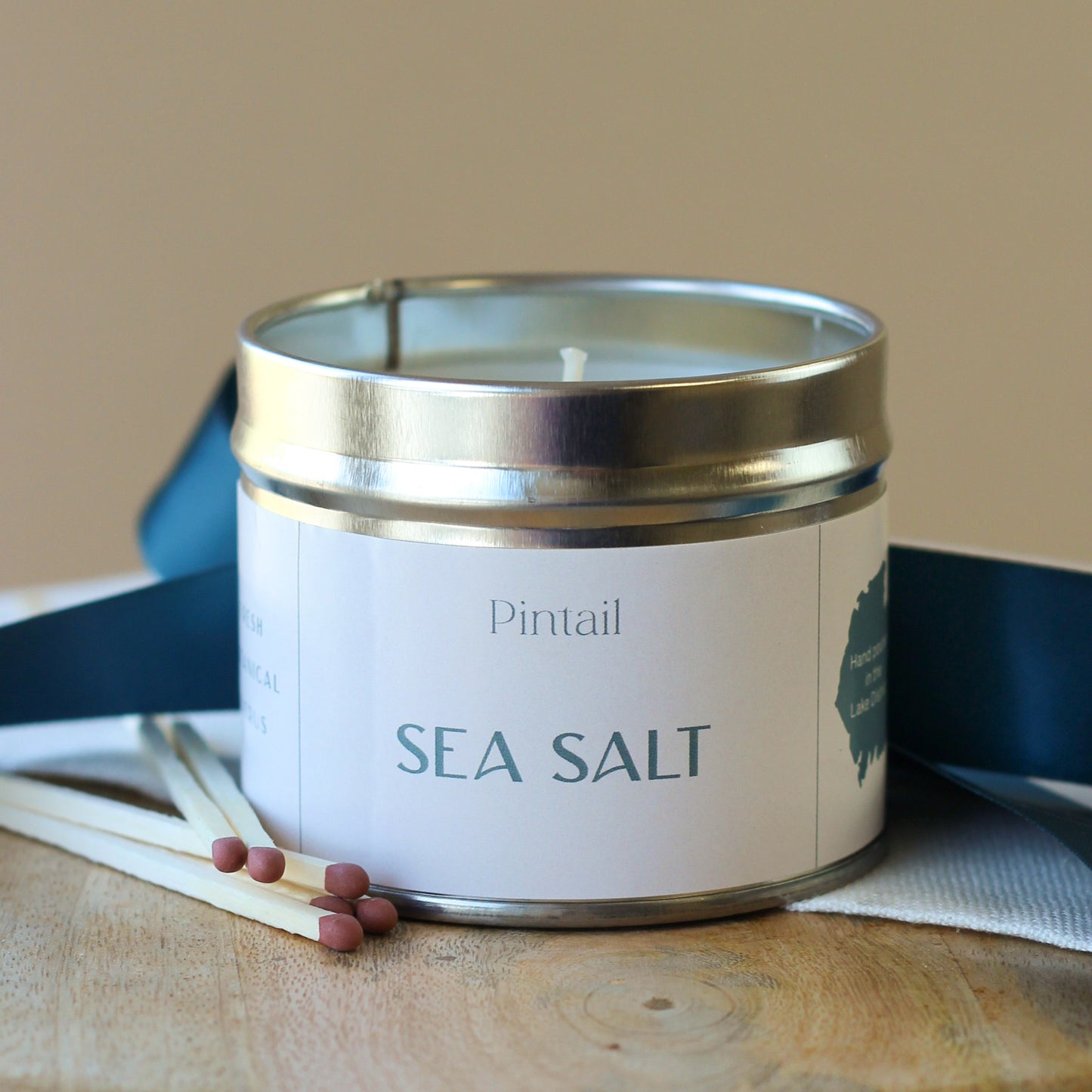 Sea Salt Classic Tin Candle