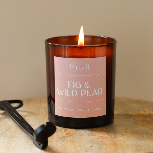 Fig & Wild Pear Glass Candle