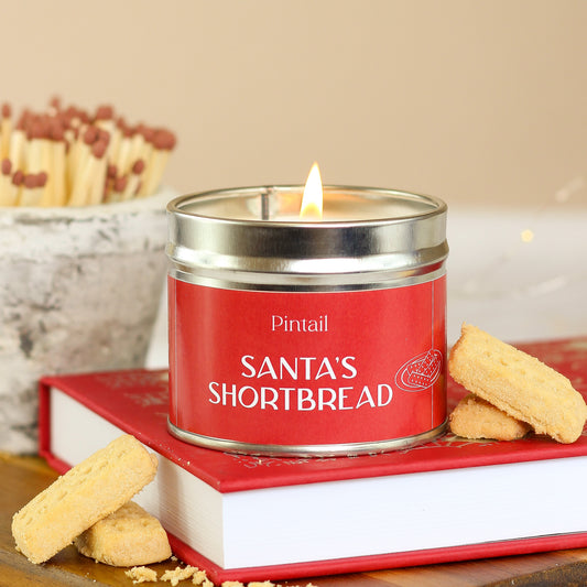 Santa's Shortbread Classic Tin