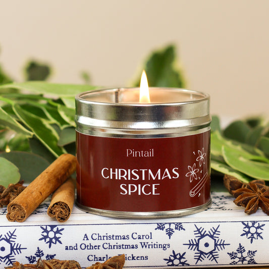 Christmas Spice Classic Tin Candle