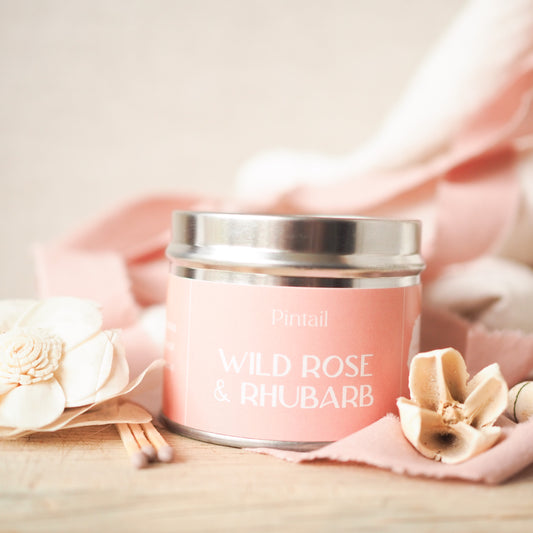Wild Rose & Rhubarb Classic Tin