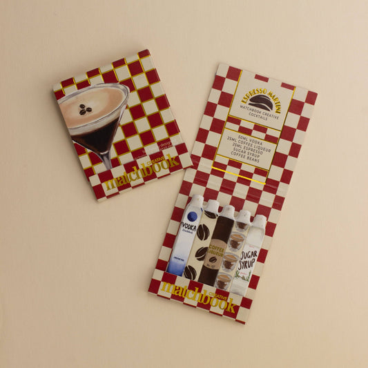 Espresso Martini Ingredients Matchbook