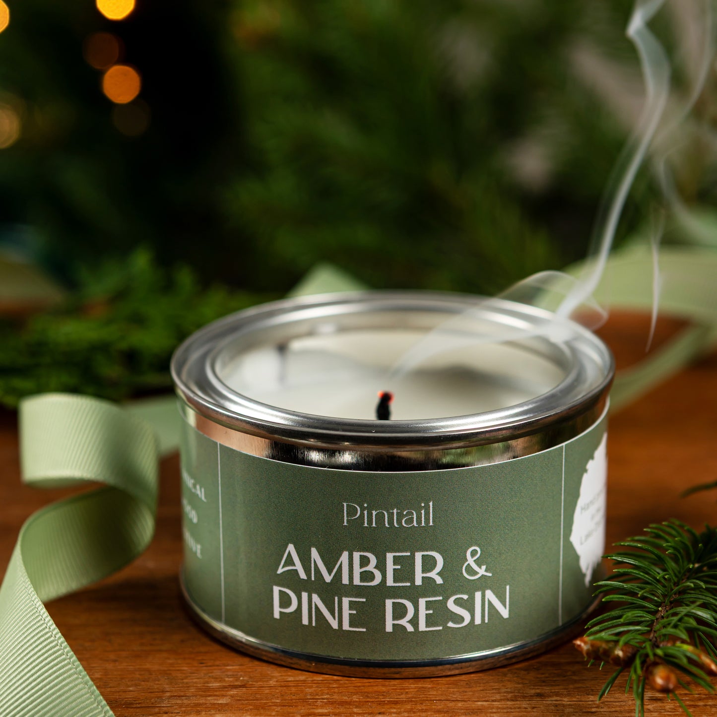 Amber and Pine Resin Paint Pot - Pre Order for September Dispatch
