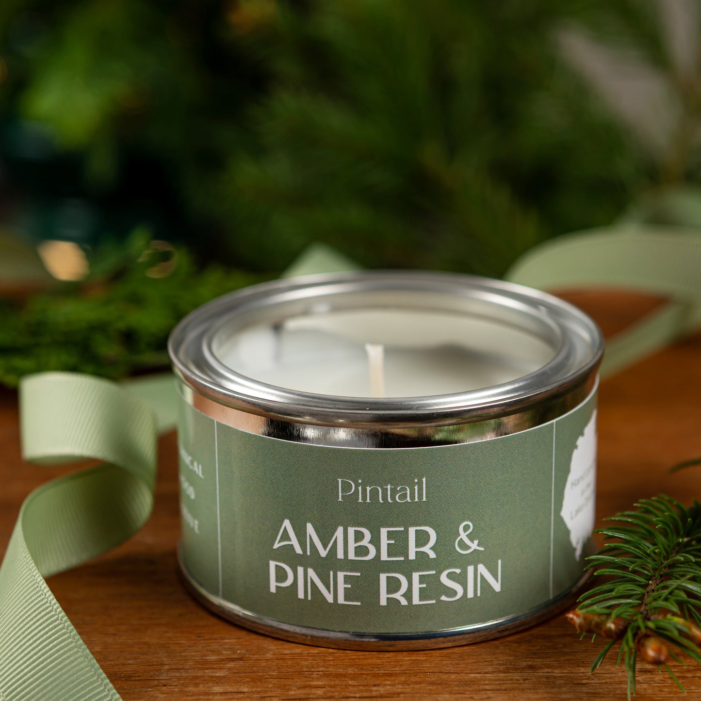 Amber and Pine Resin Paint Pot - Pre Order for September Dispatch