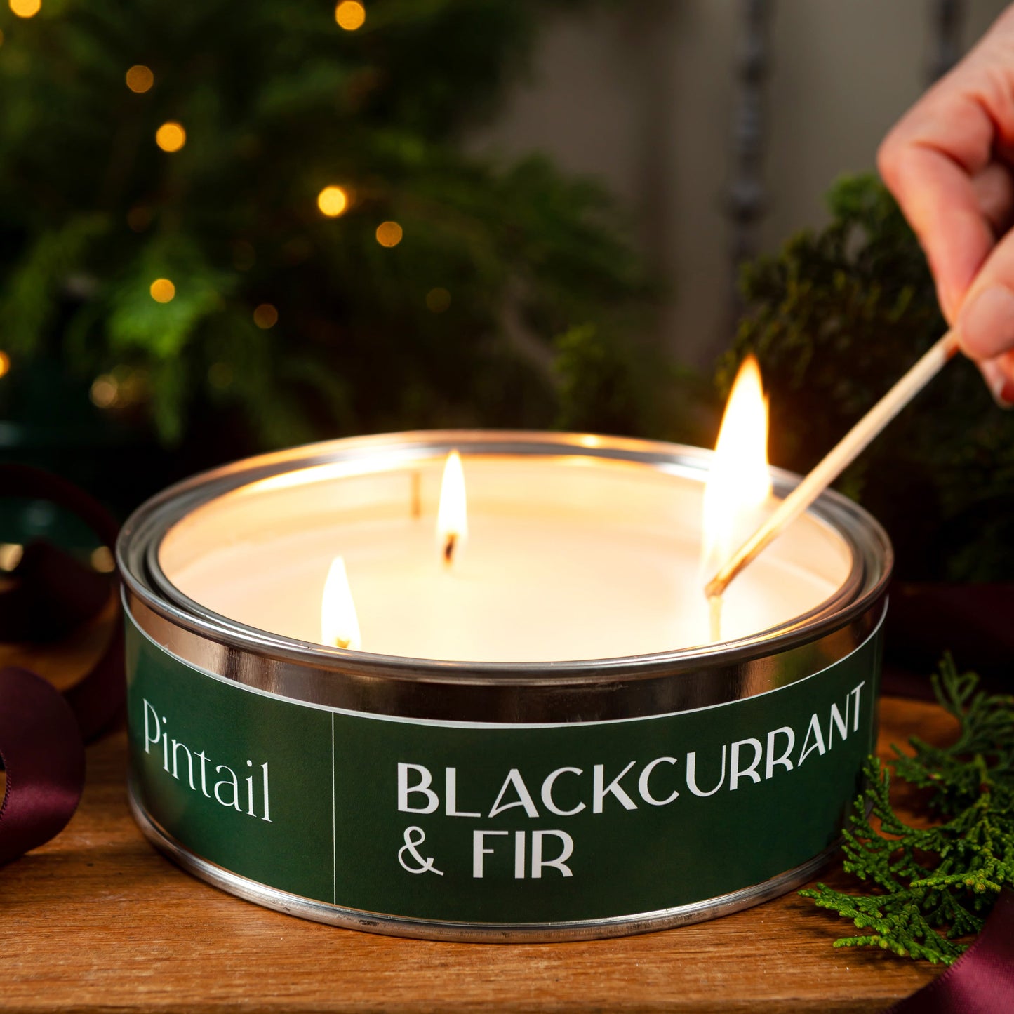 Blackcurrant & Fir Triple Wick - Pre Order for September Dispatch