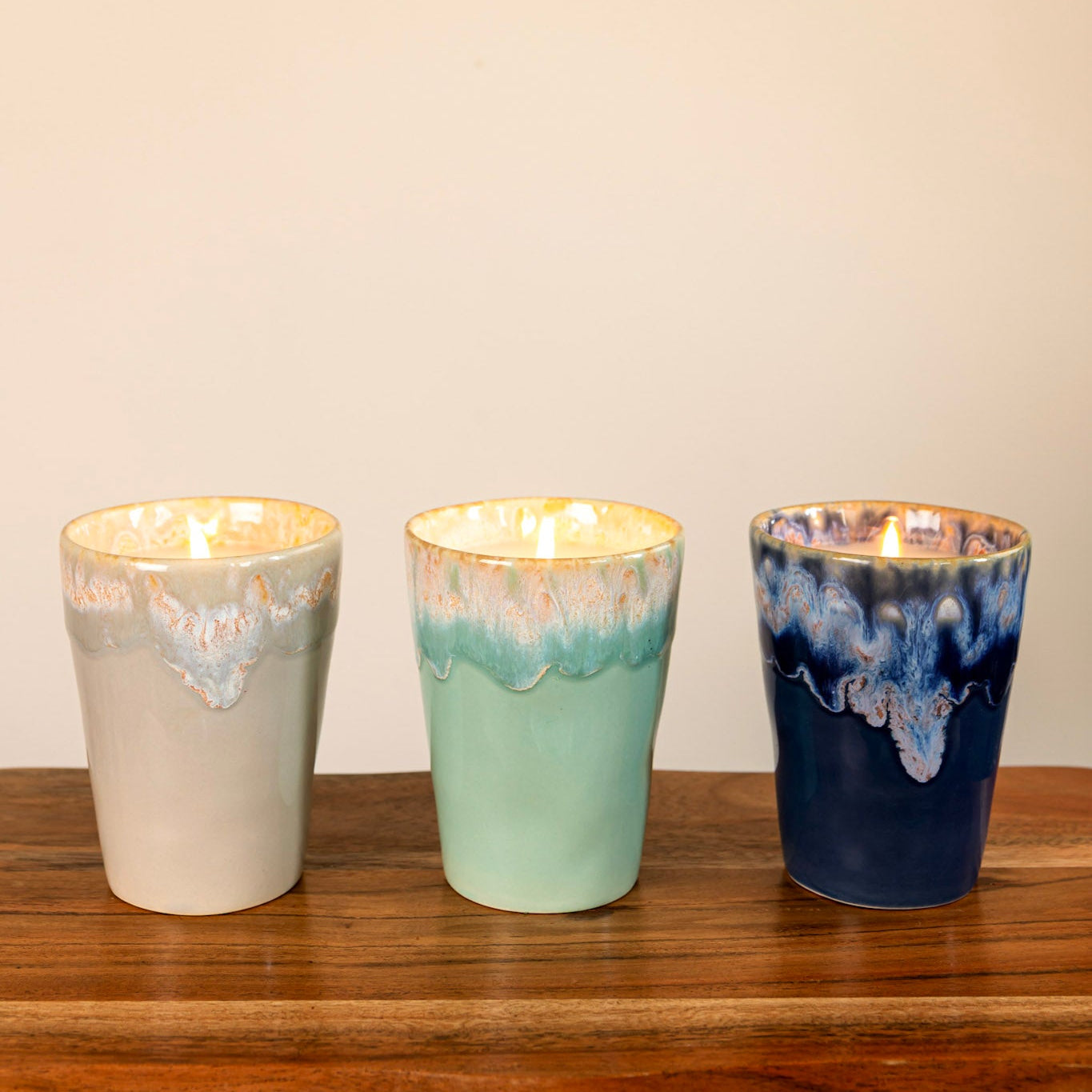 Sparkling Lime & Ginger in Costa Nova Ceramic Candle