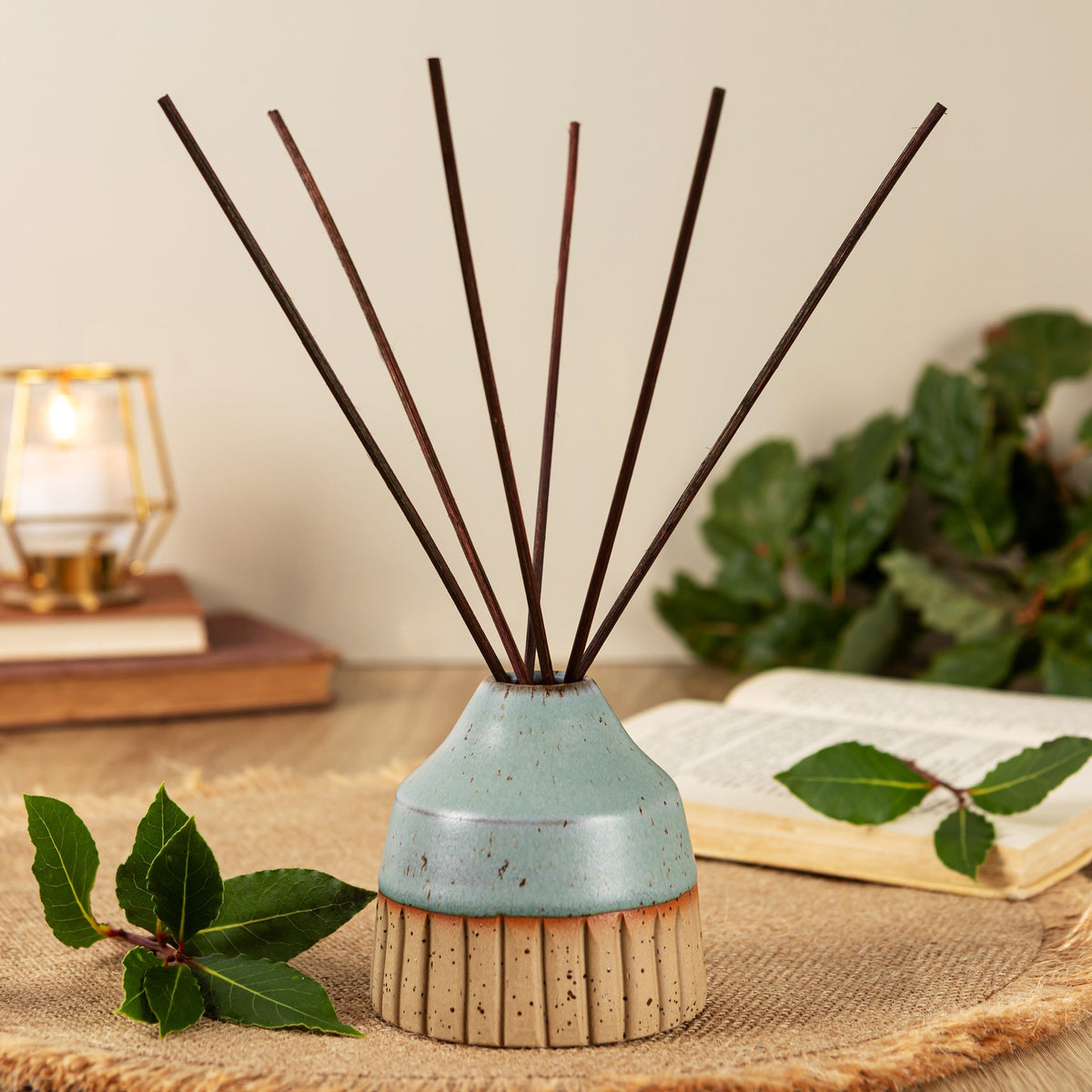 Blue Ceramic Diffuser