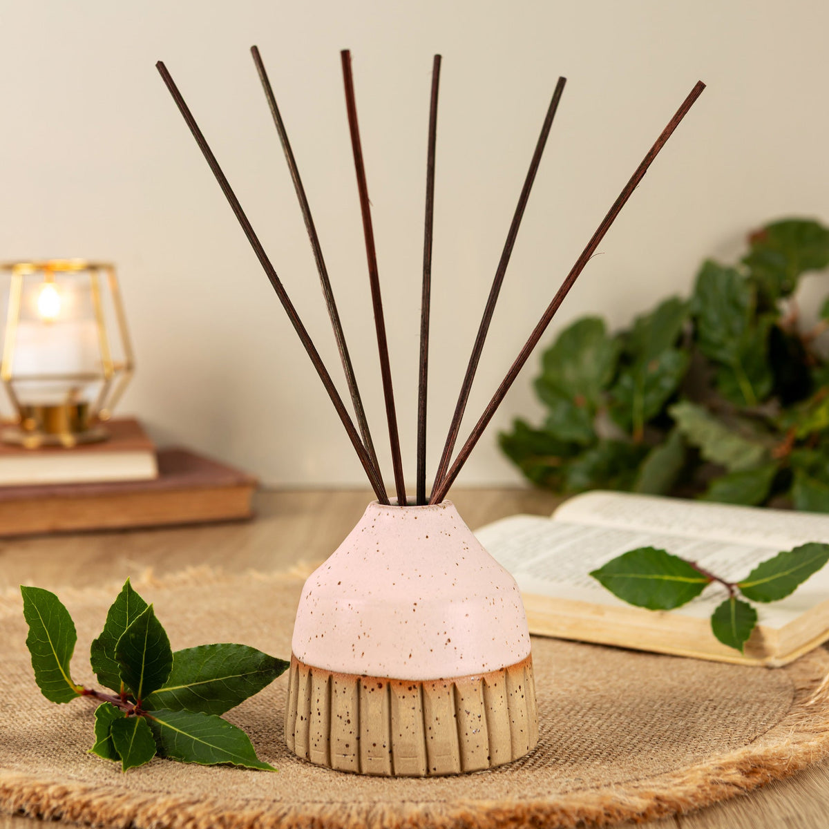 Pink Ceramic Diffuser