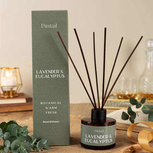 Lavender & Eucalyptus Reed Diffuser - Pre Order for October Dispatch