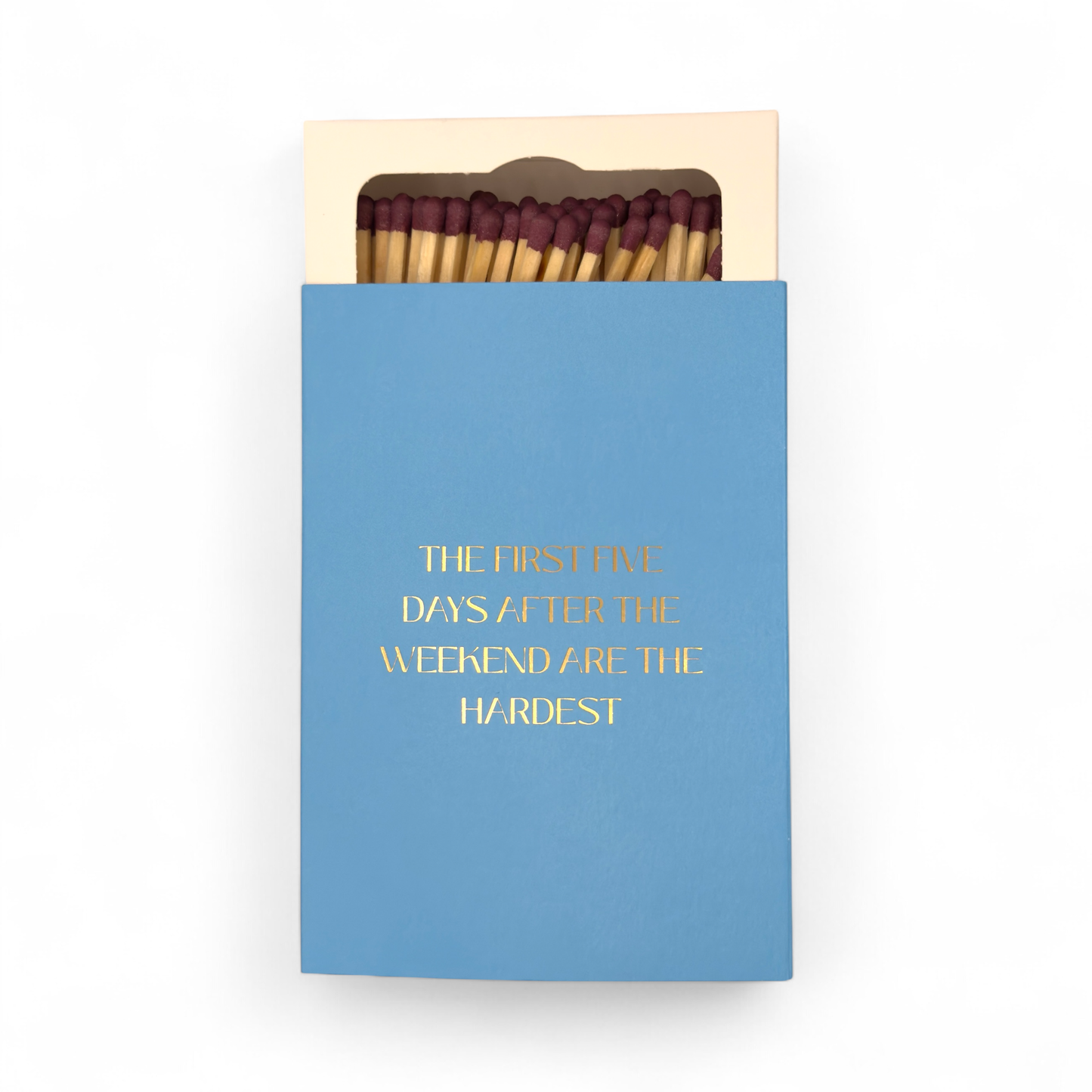 "The First Five Days" Matchbox