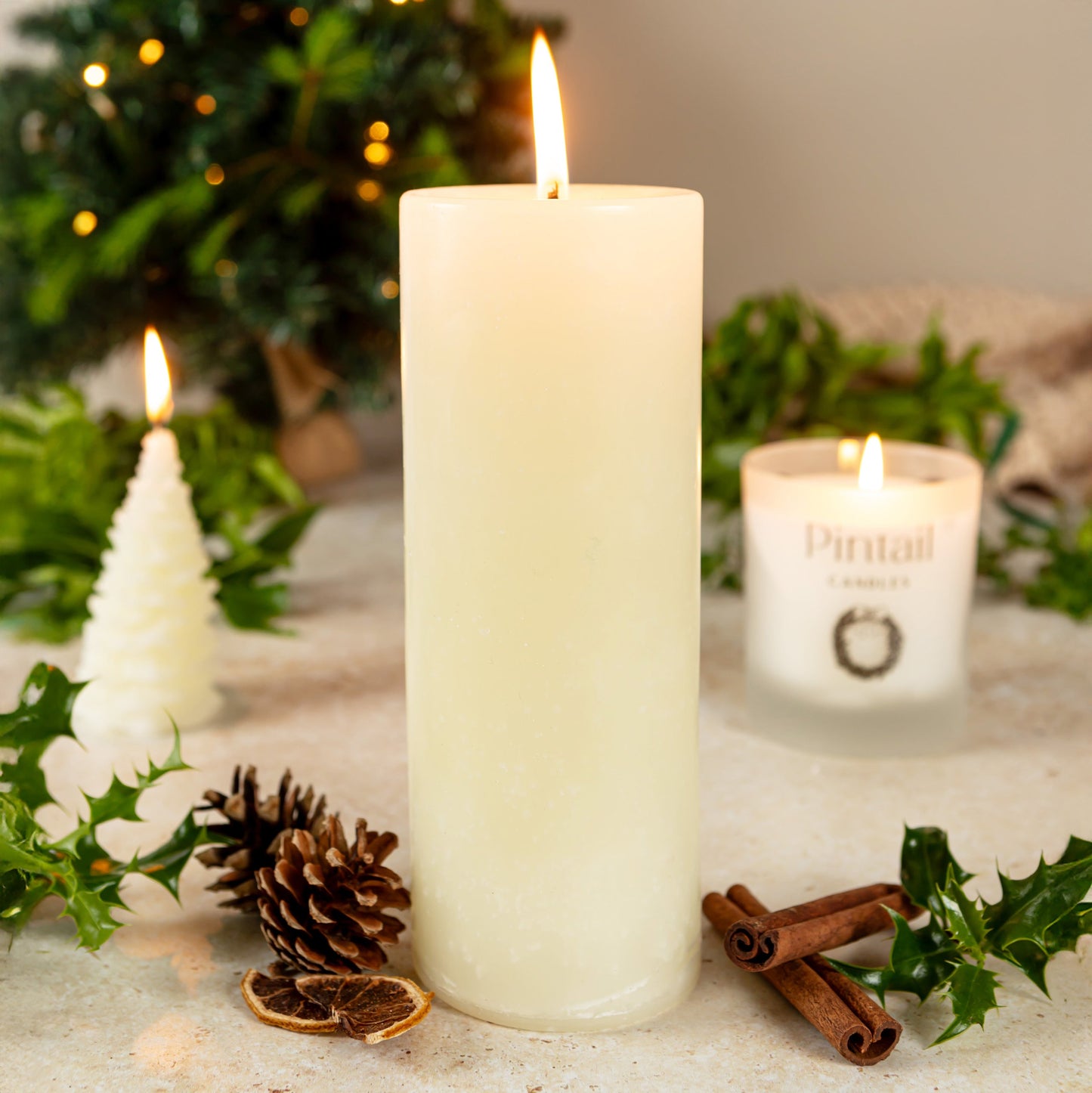 Cinnamon & Orange Pillar - Pre Order for September Dispatch