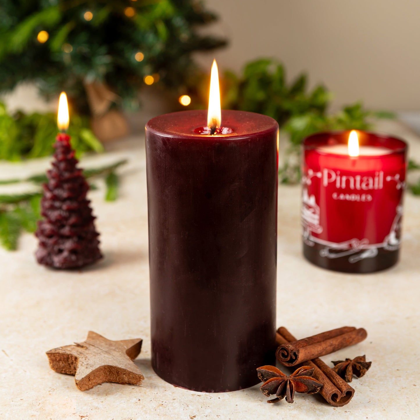 Christmas Spice Pillar - Pre Order for September Dispatch
