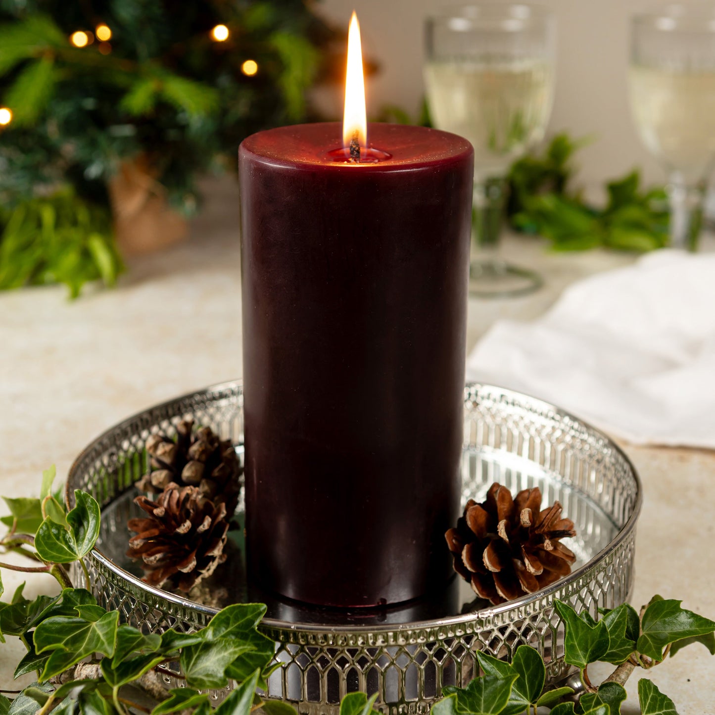 Christmas Spice Pillar - Pre Order for September Dispatch