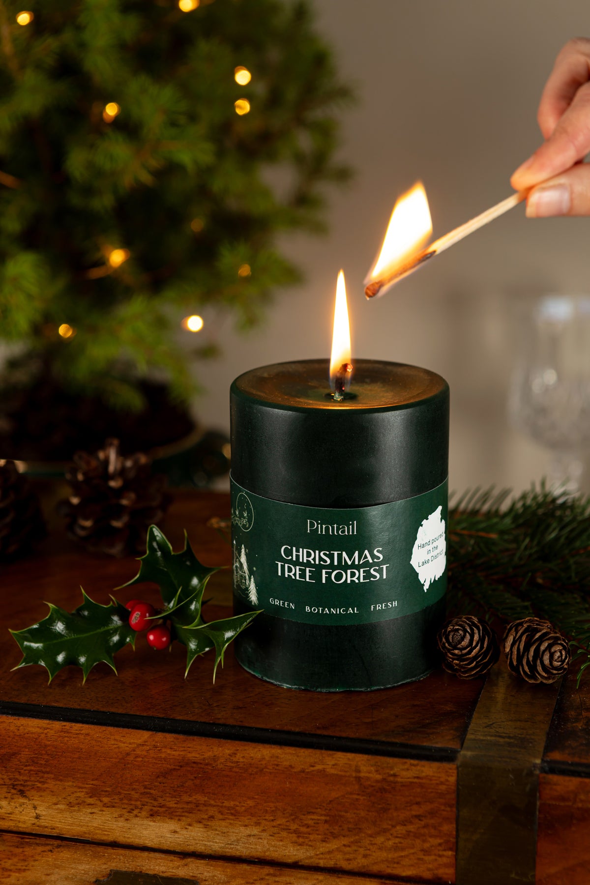 Christmas Tree Forest Pillar