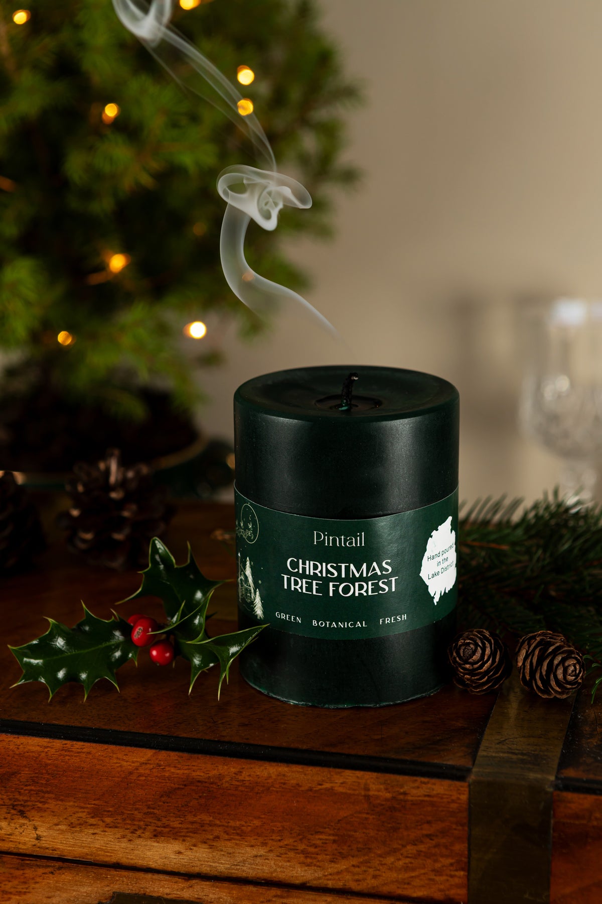 Christmas Tree Forest Pillar
