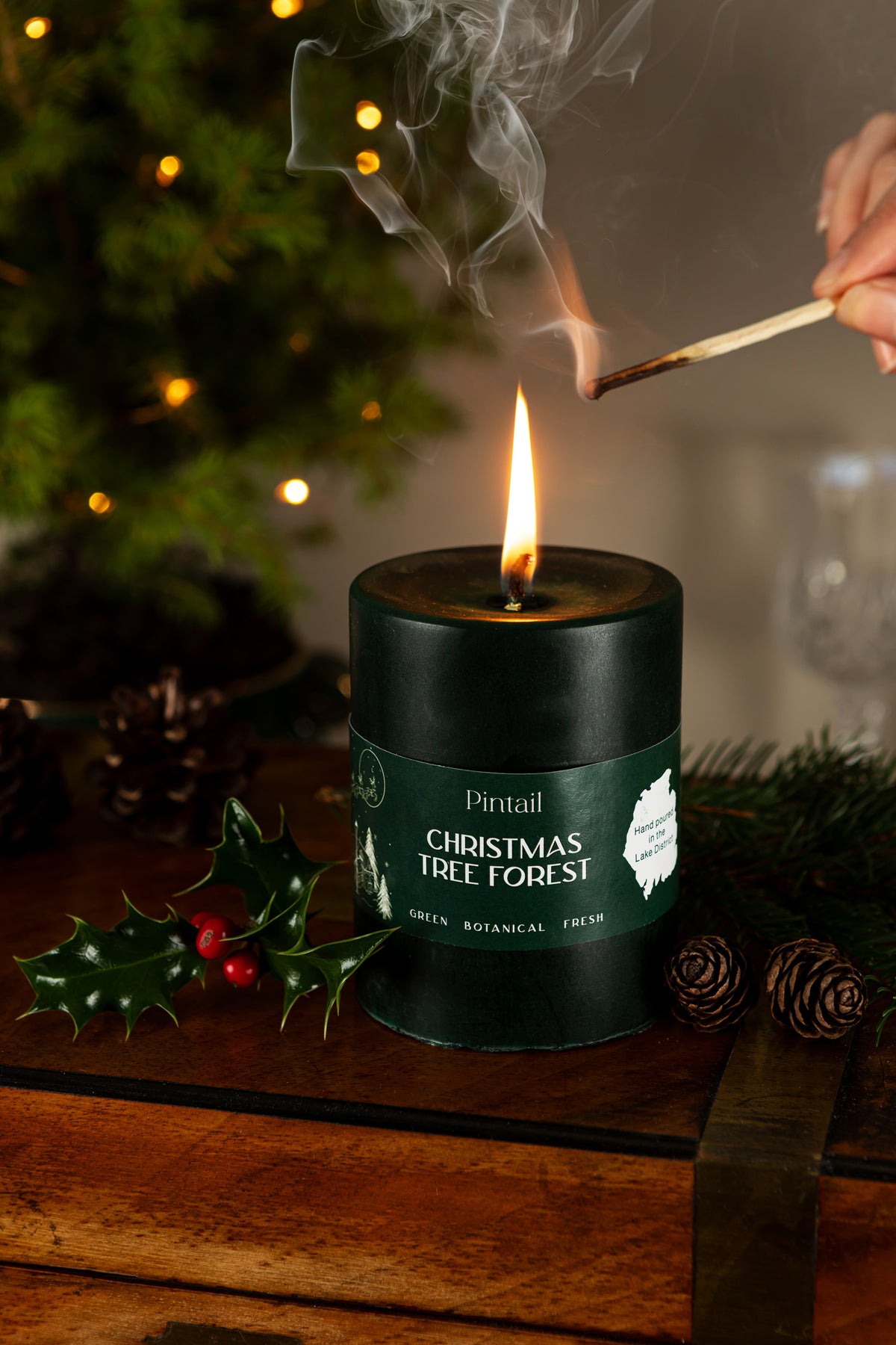 Christmas Tree Forest Pillar