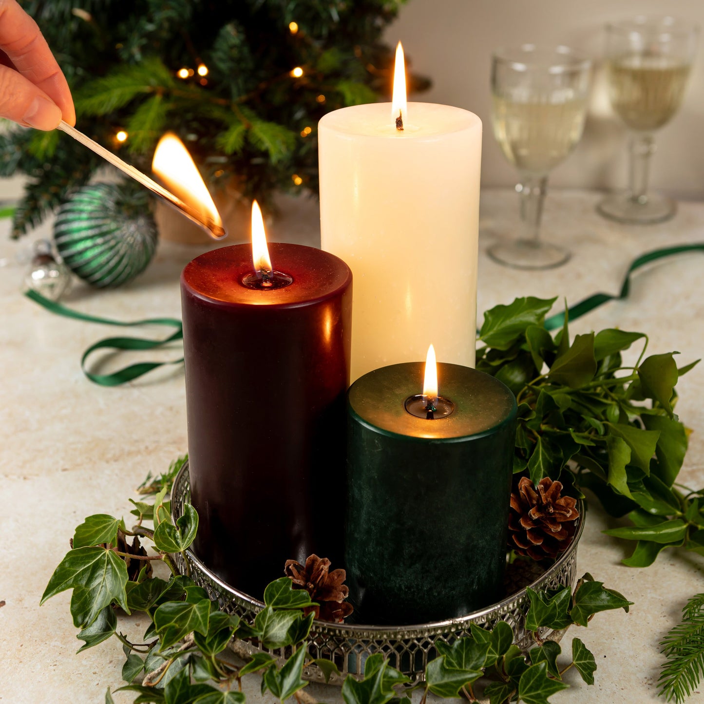 Christmas Tree Forest Pillar - Pre Order for September Dispatch