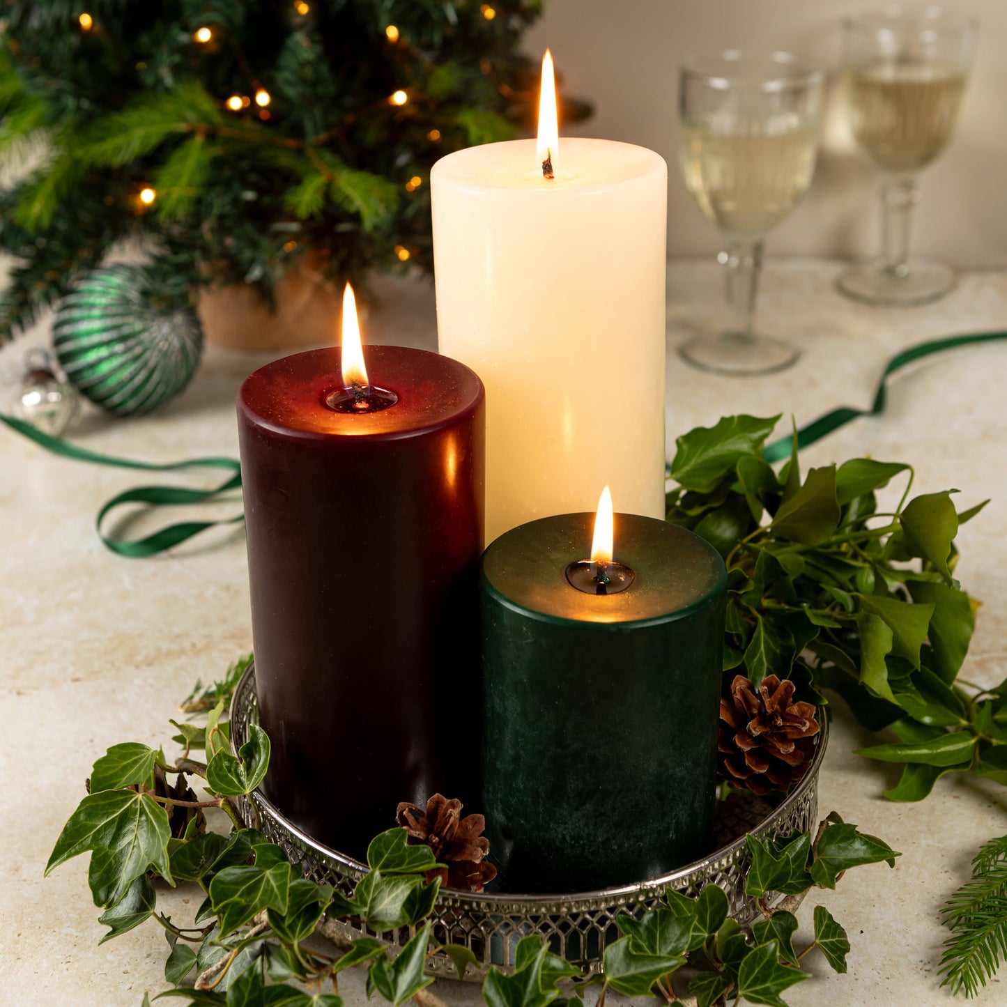 Christmas Spice Pillar - Pre Order for September Dispatch