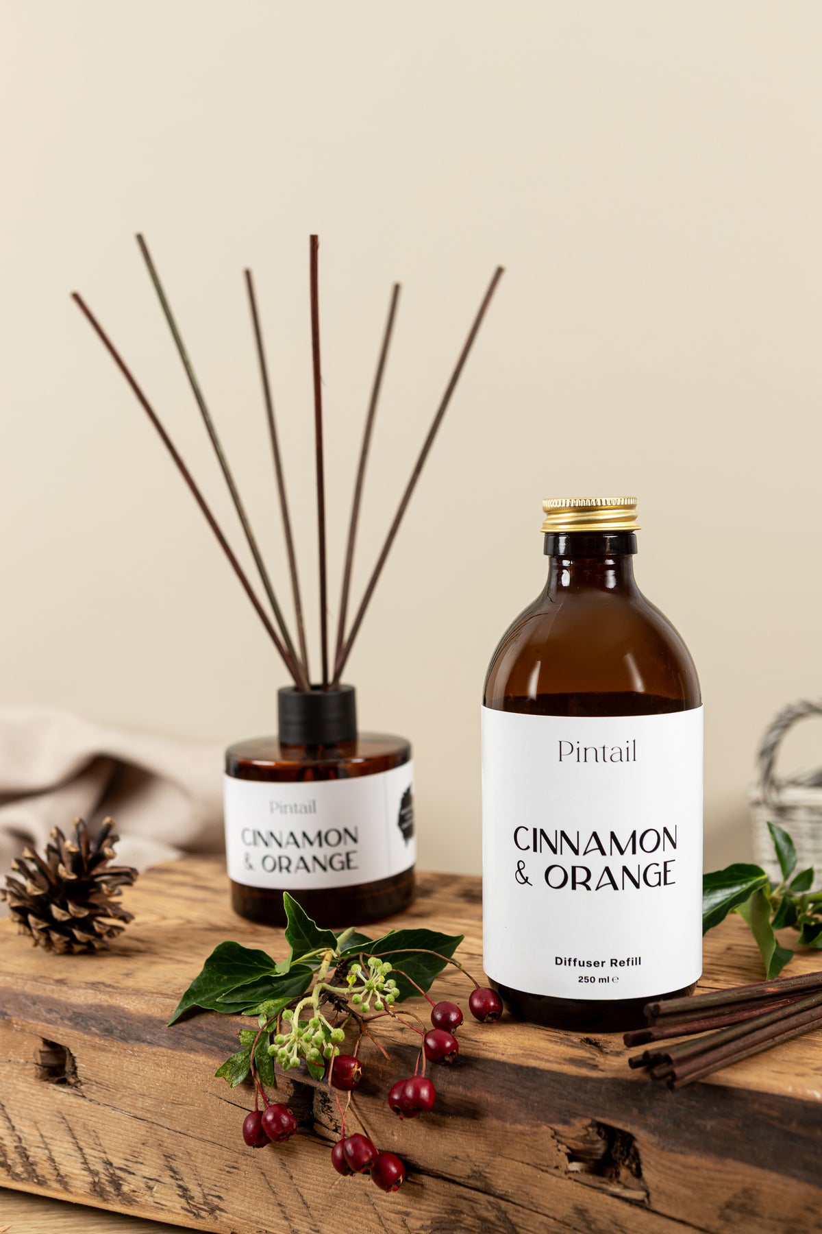 Cinnamon & Orange Reed Diffuser Refill - Pre Order for October Dispatch
