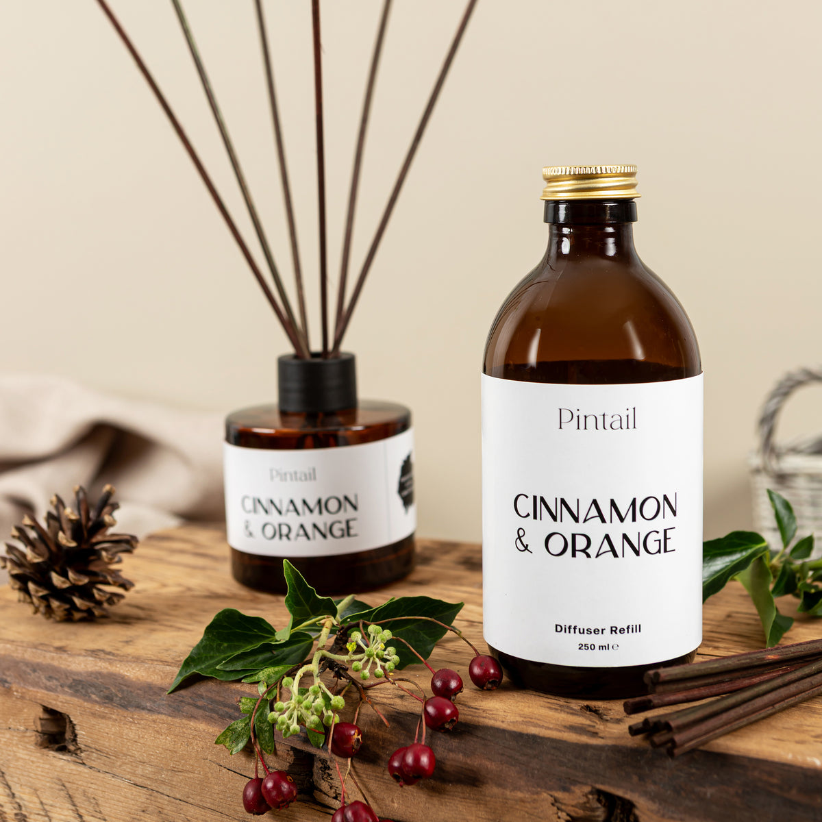 Cinnamon & Orange Reed Diffuser Refill - Pre Order for October Dispatch