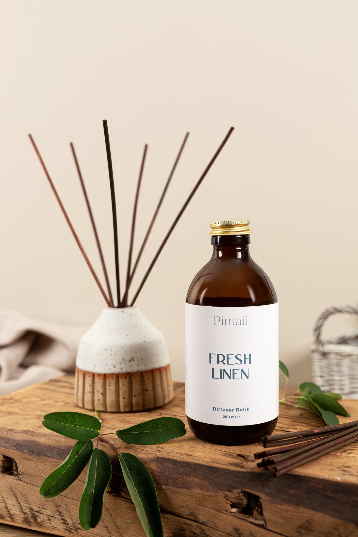 Fresh Linen Reed Diffuser Refill - Pre Order for October Dispatch