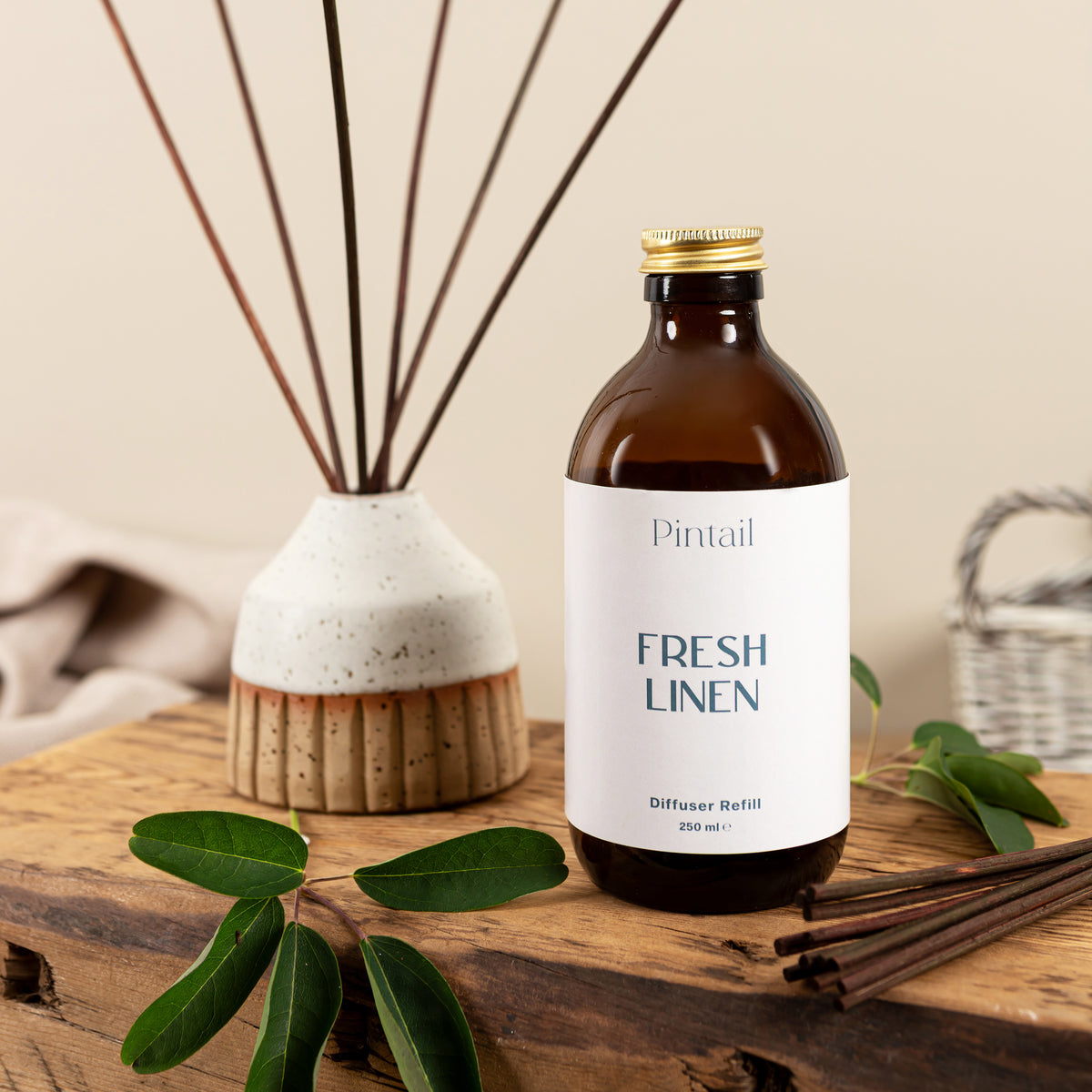 Fresh Linen Reed Diffuser Refill - Pre Order for October Dispatch