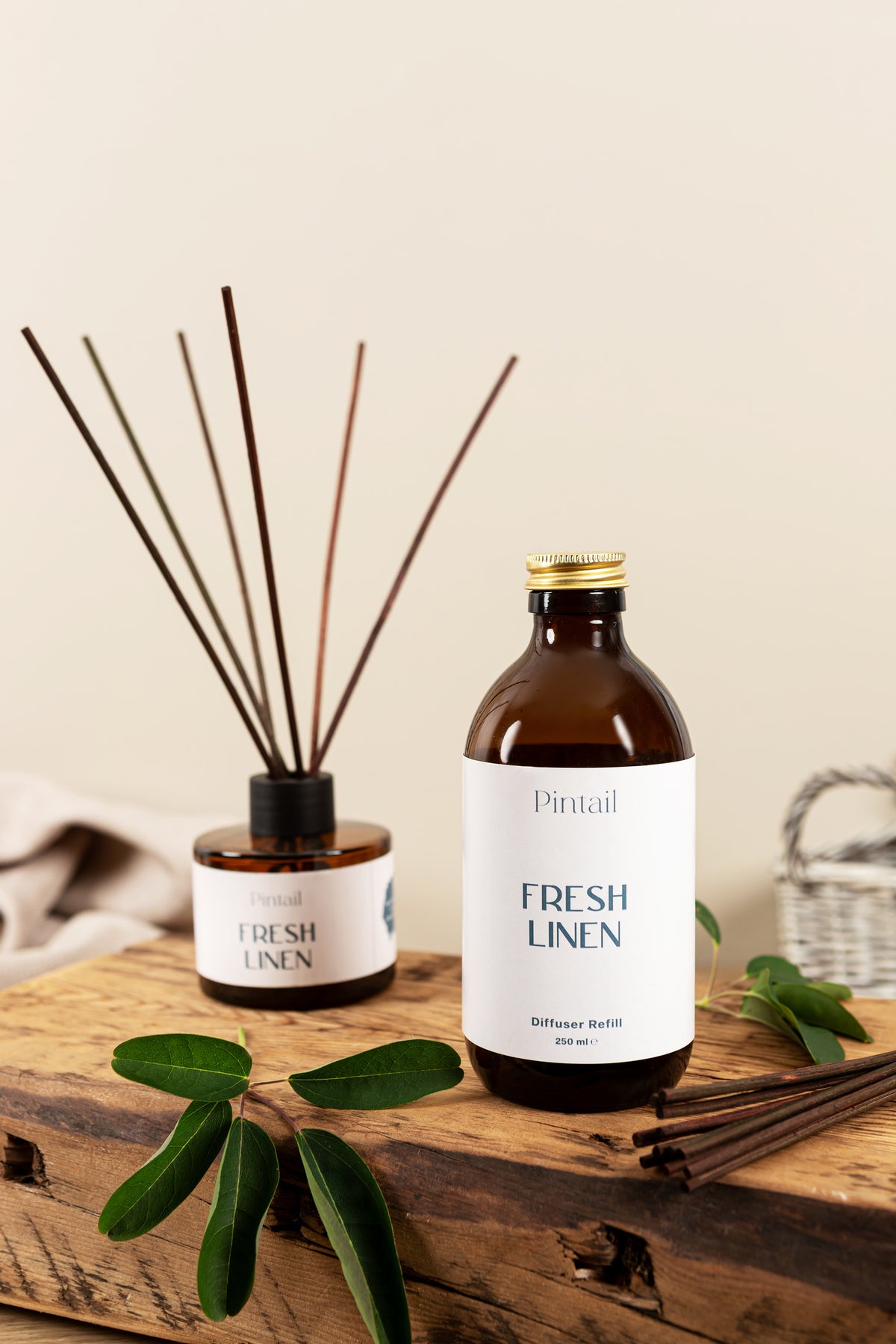 Fresh Linen Reed Diffuser Refill - Pre Order for October Dispatch
