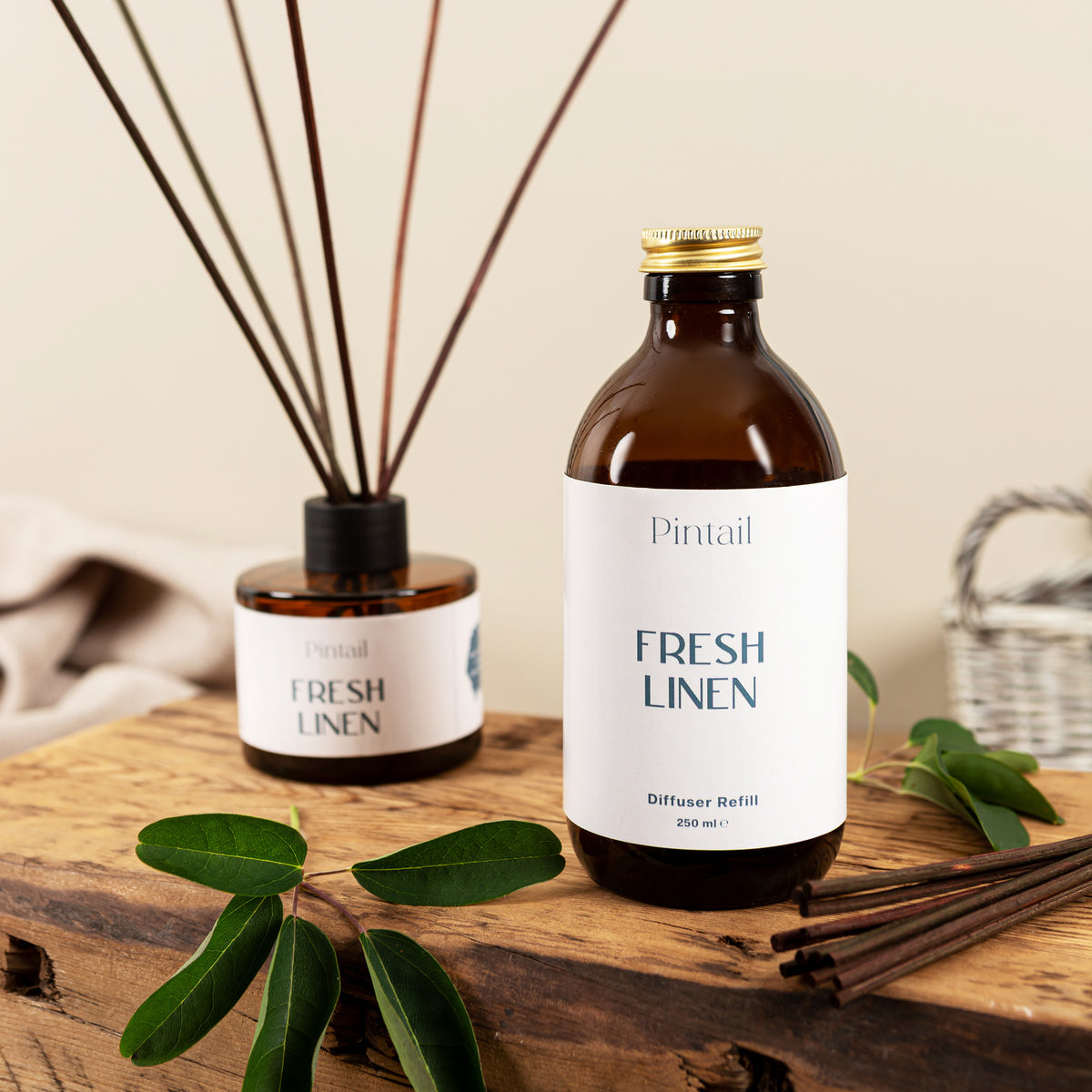 Fresh Linen Reed Diffuser Refill - Pre Order for October Dispatch