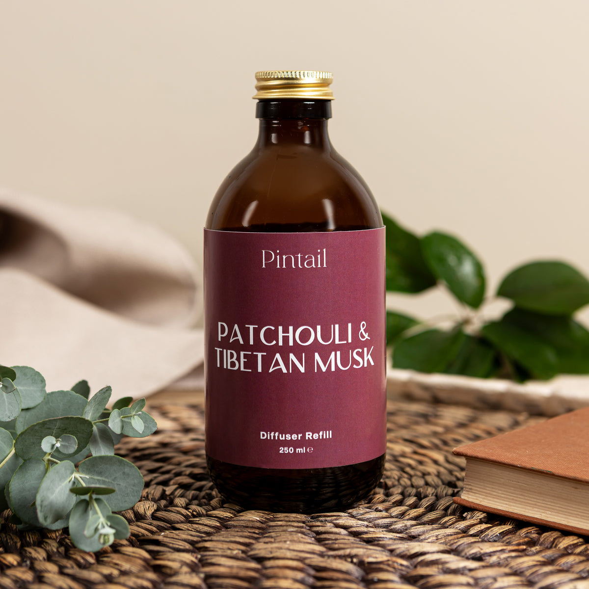 Patchouli & Tibetan Musk Reed Diffuser Refill - Pre Order for October Dispatch