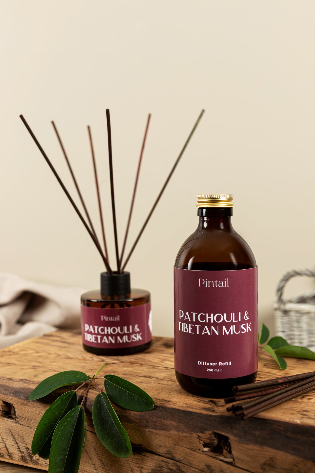 Patchouli & Tibetan Musk Reed Diffuser Refill - Pre Order for October Dispatch