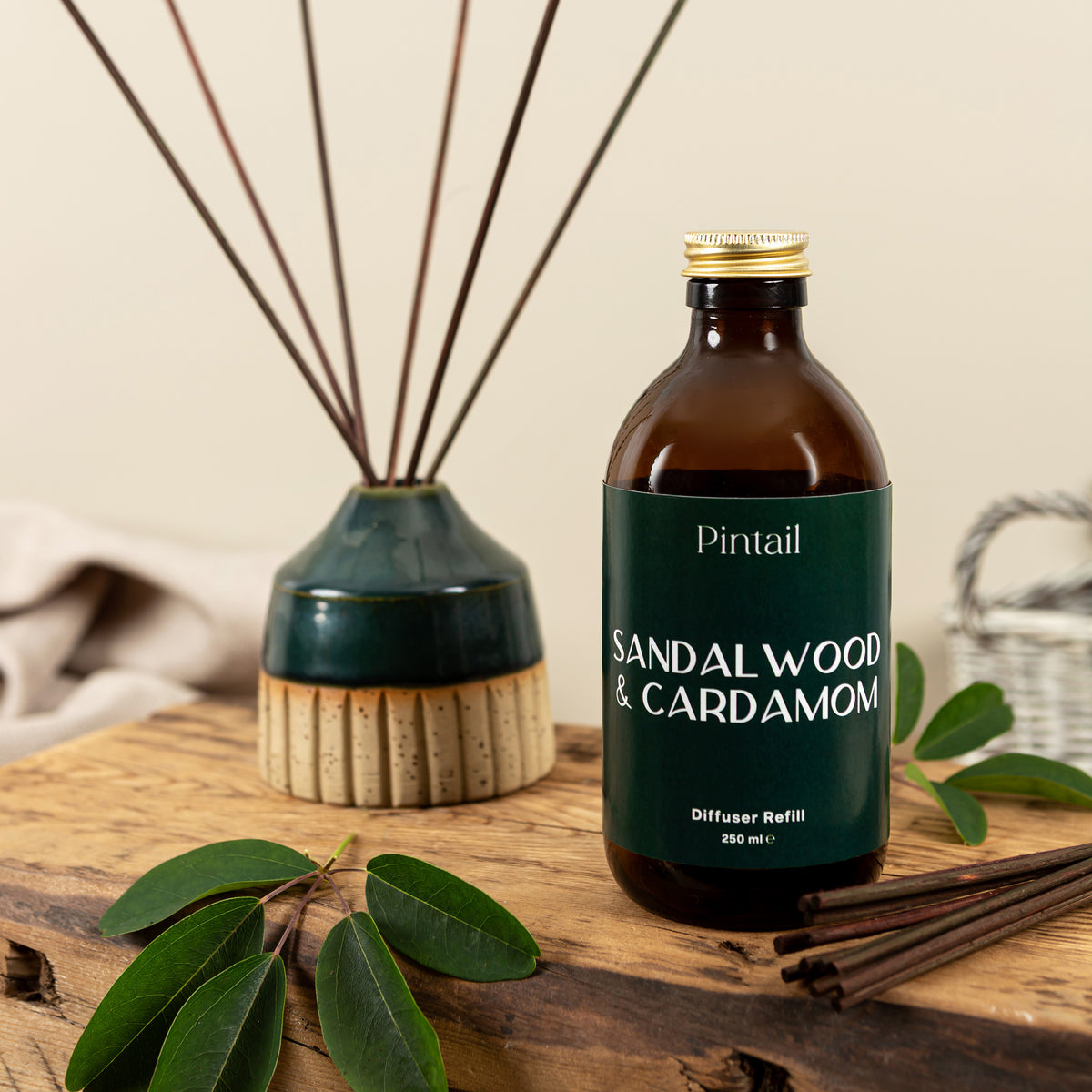 Sandalwood & Cardamom Reed Diffuser - Pre Order for October Dispatch