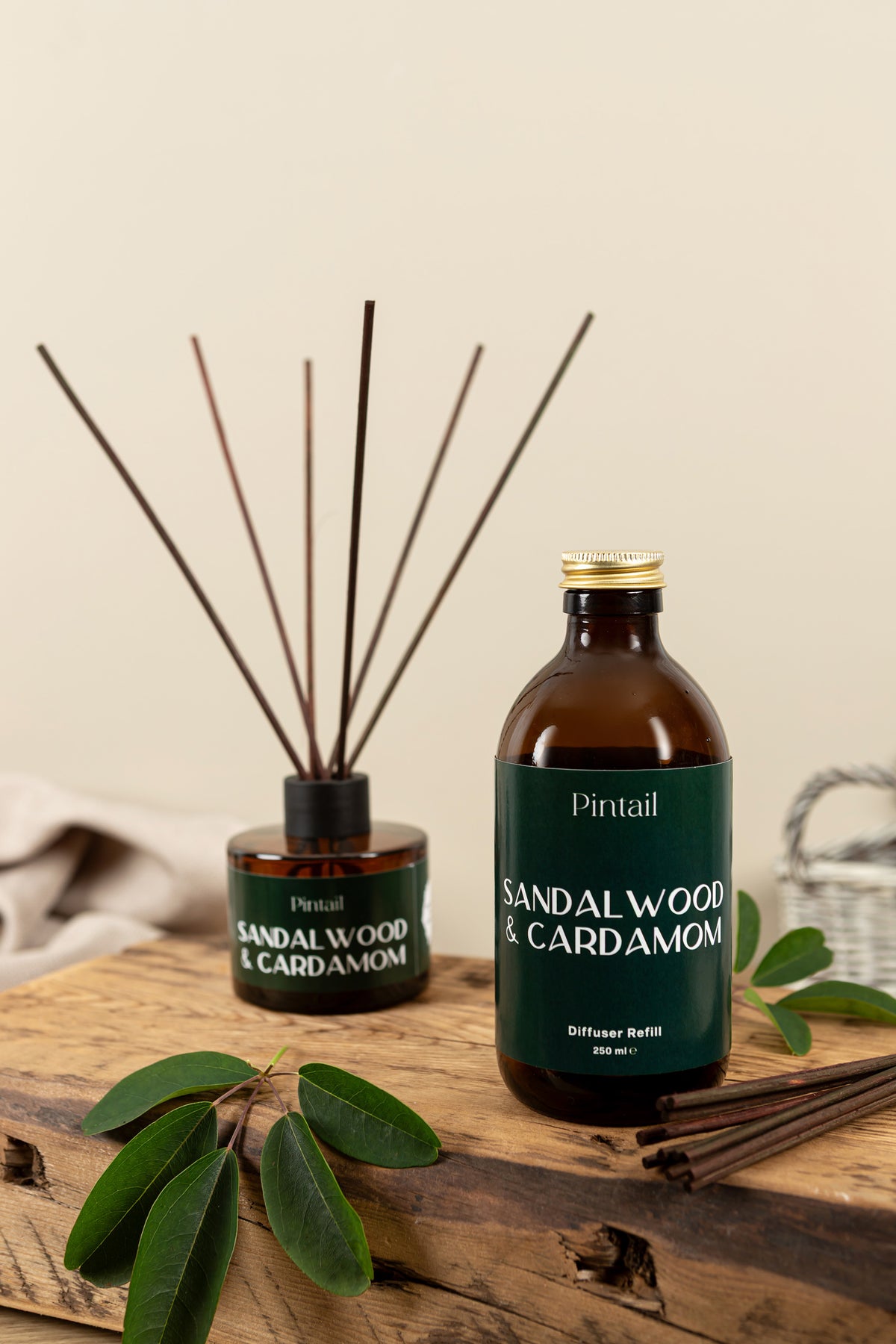 Sandalwood & Cardamom Reed Diffuser Refill - Pre Order for October Dispatch