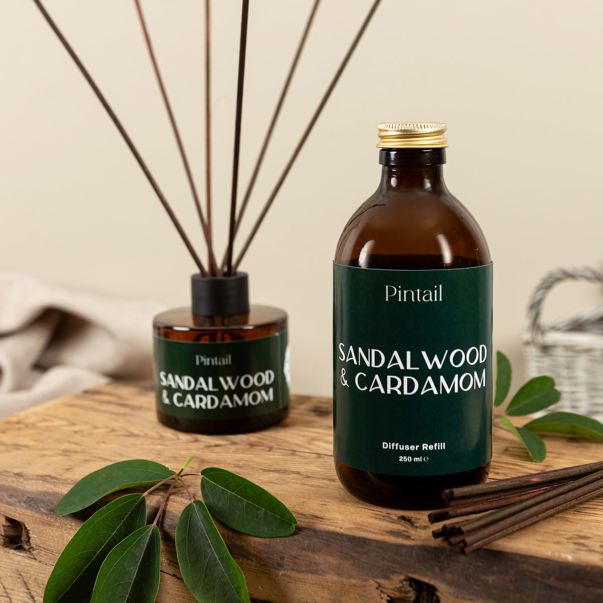Sandalwood & Cardamom Reed Diffuser Refill - Pre Order for October Dispatch