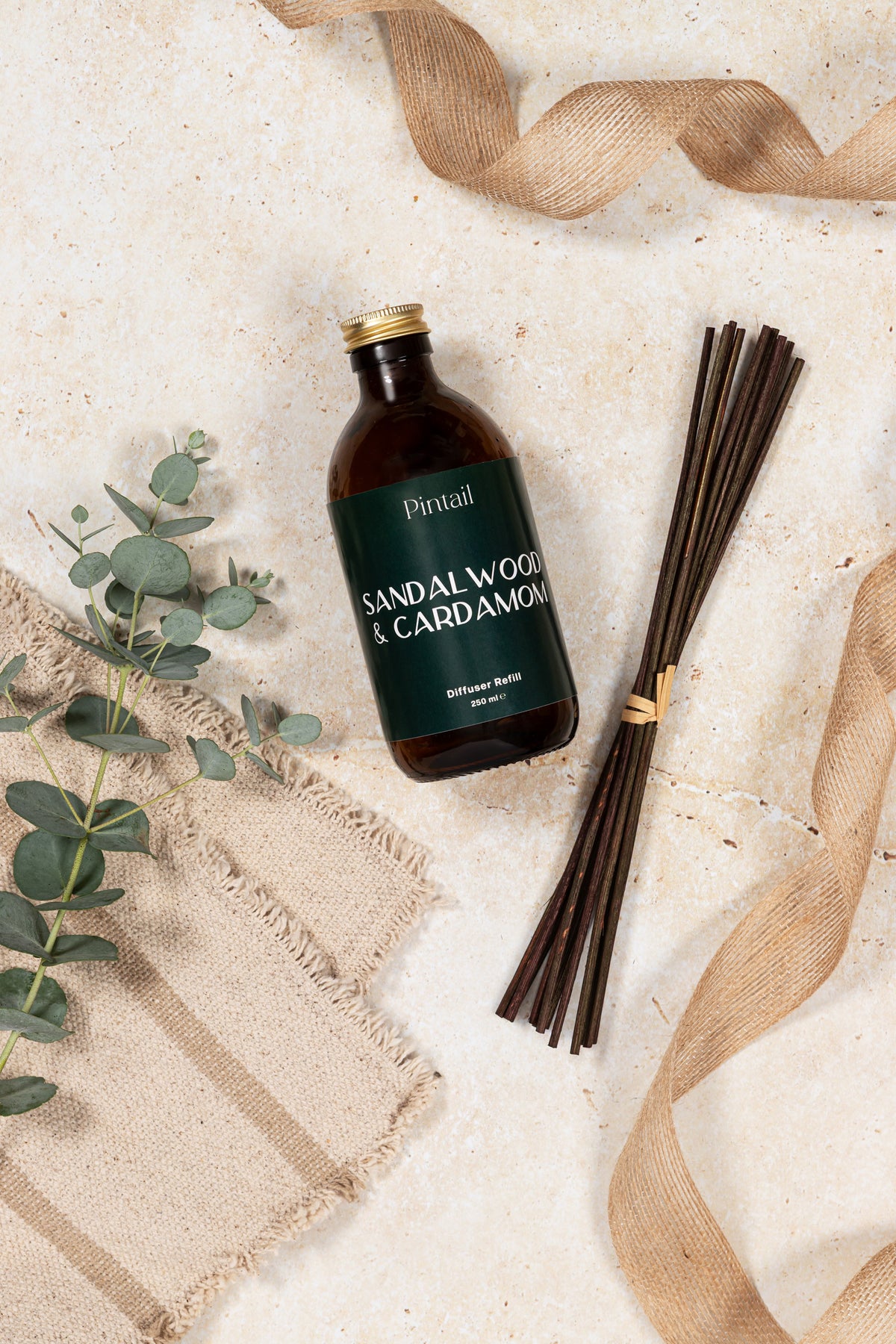 Sandalwood & Cardamom Reed Diffuser Refill - Pre Order for October Dispatch