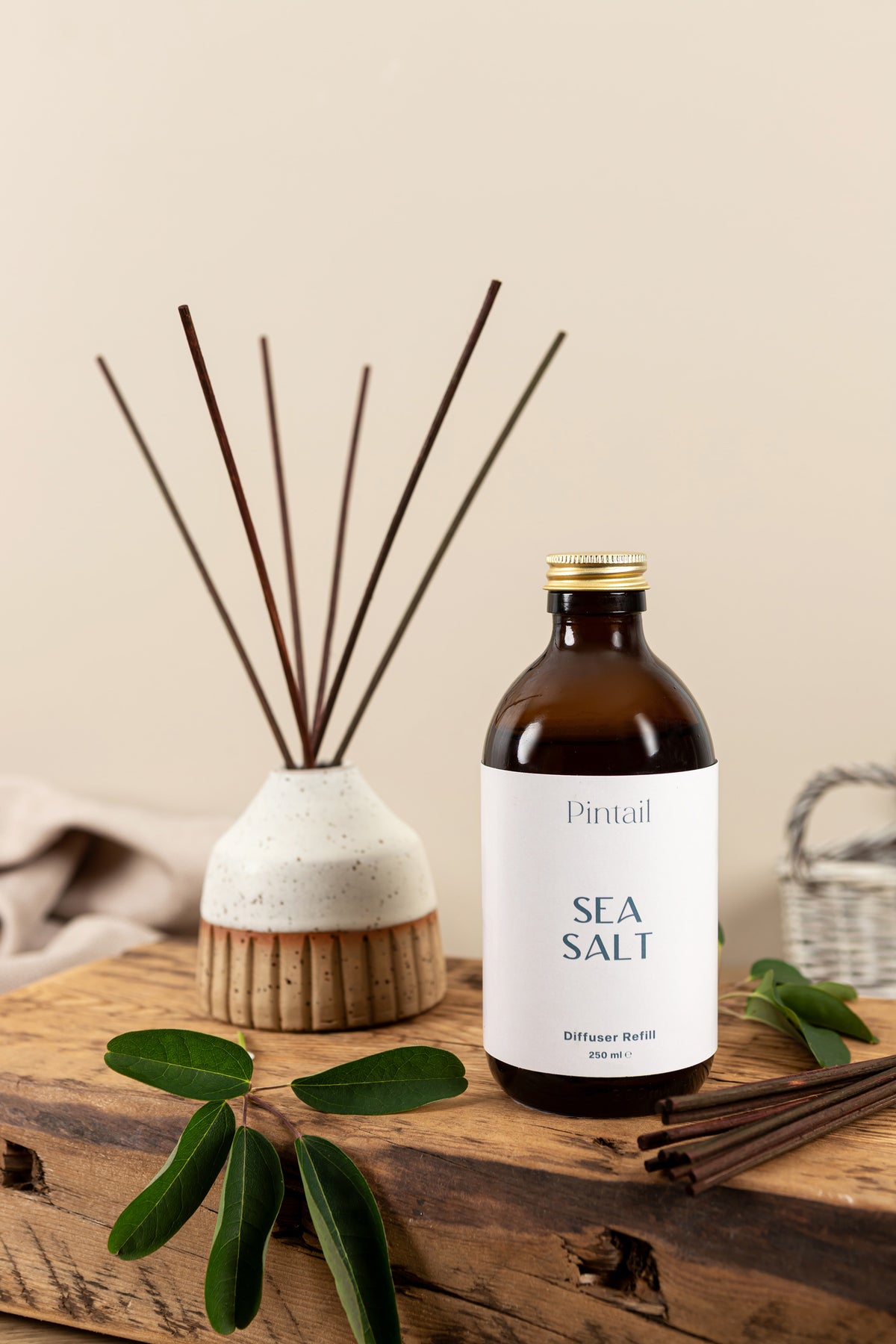 Sea Salt Reed Diffuser Refill - Pre Order for October Dispatch